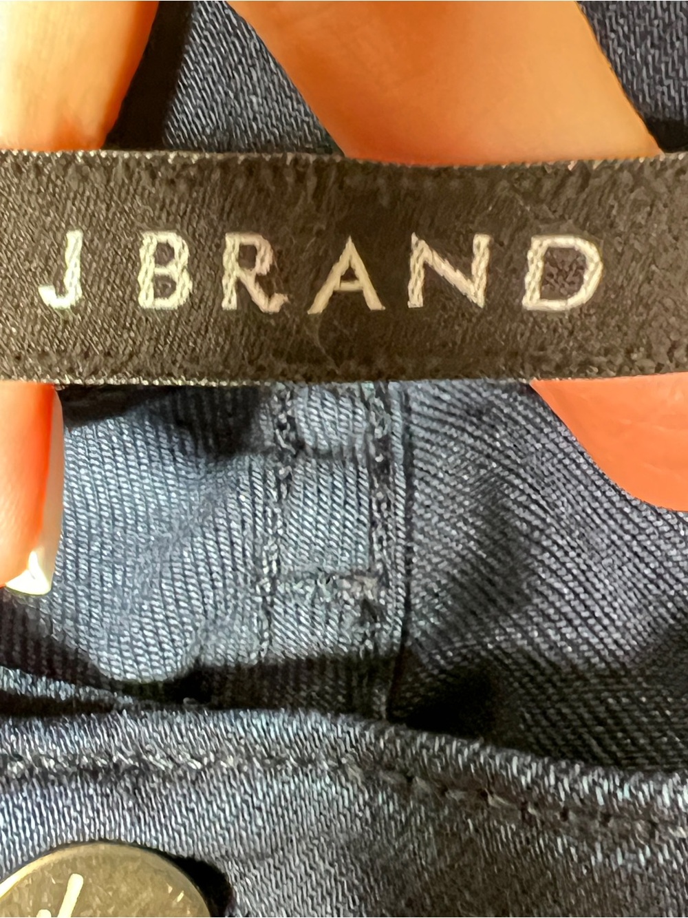 J Brand dark wash skinny leg Klash jeans with zippered ankles size 29 B133 - Picture 4 of 5